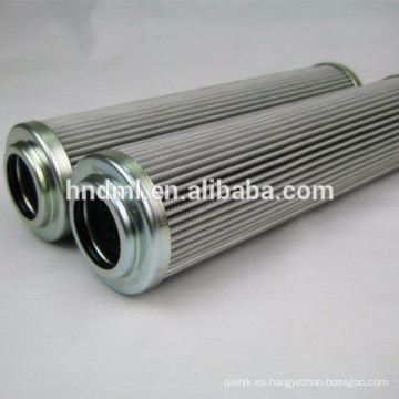 Elemento del filtro de aceite de la máquina Shield 2.0150 H10XL-A00-0-M Cartucho de filtro de acero inoxidable